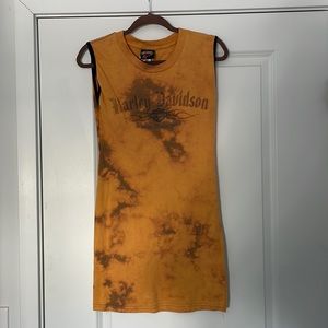 vintage Harley Davidson dress